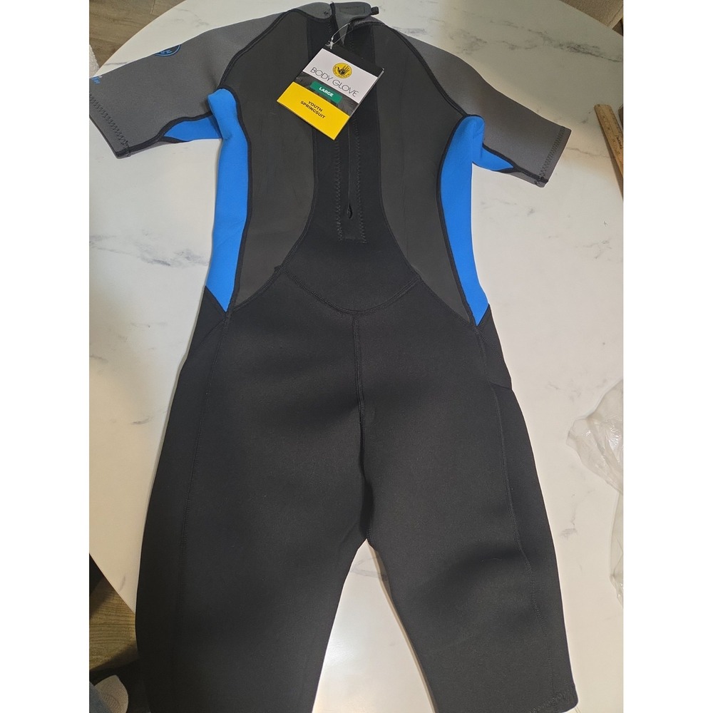 Body Glove Wetsuit SpringSuit Youth LARGE - NEW - Blue NWT